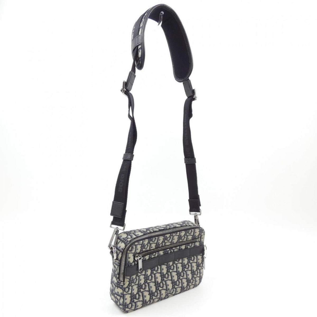 Christian Dior Beige Black Blue Handbag Style 2