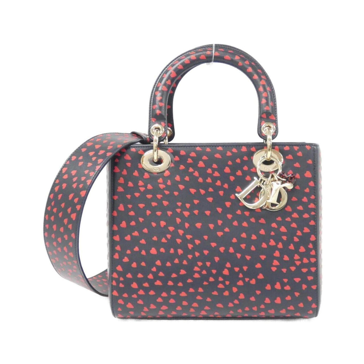 Christian Dior Blue Leather Handbag Style 2