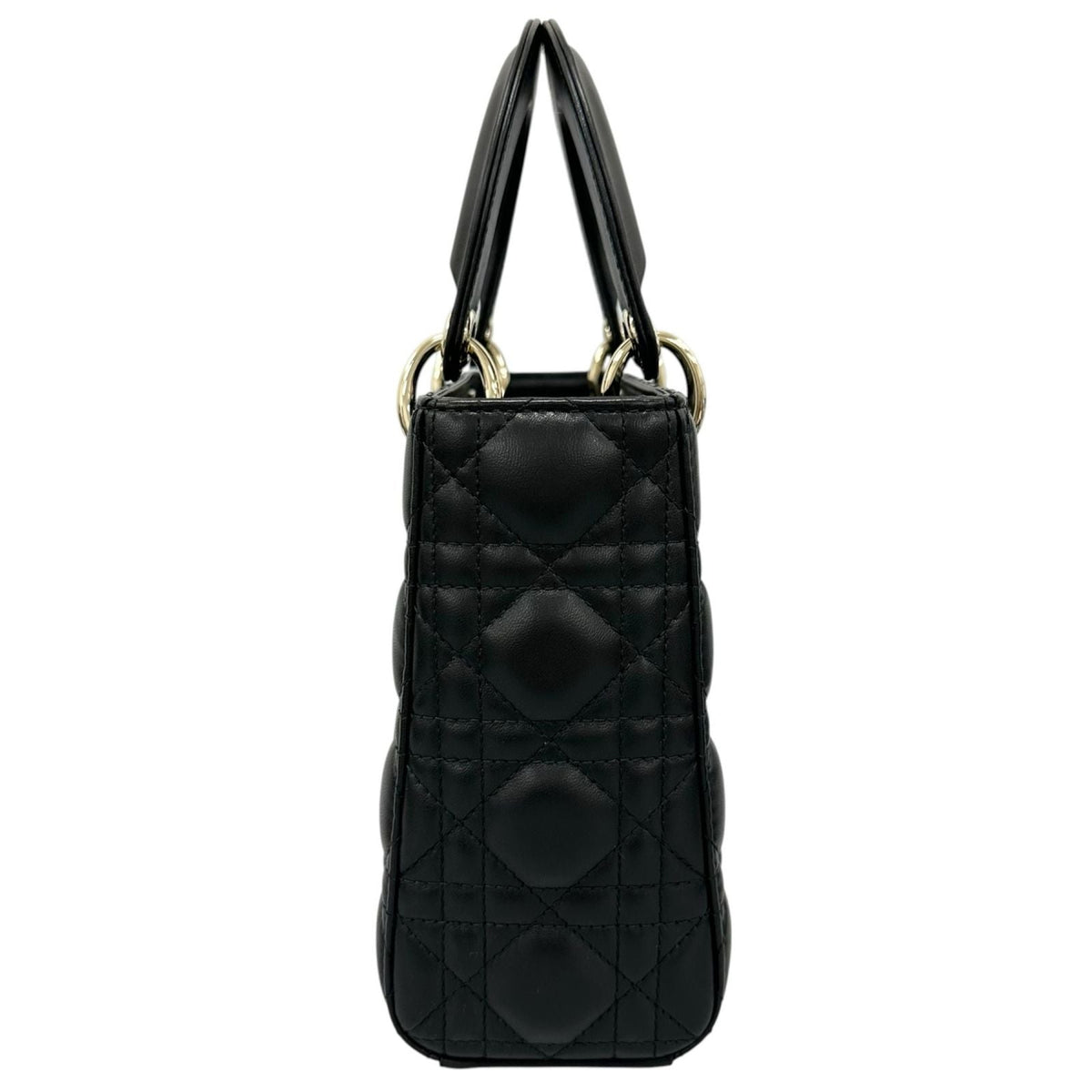 Dior Handbag Lady Black 2-Way