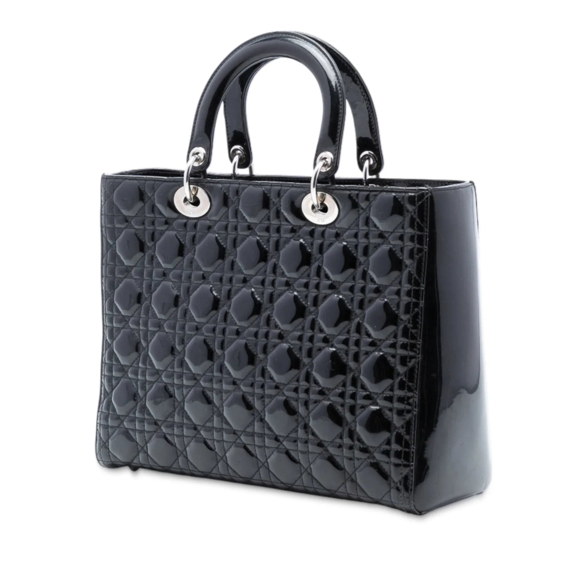 Dior Lady Dior Cannage Black Handbag Style 2