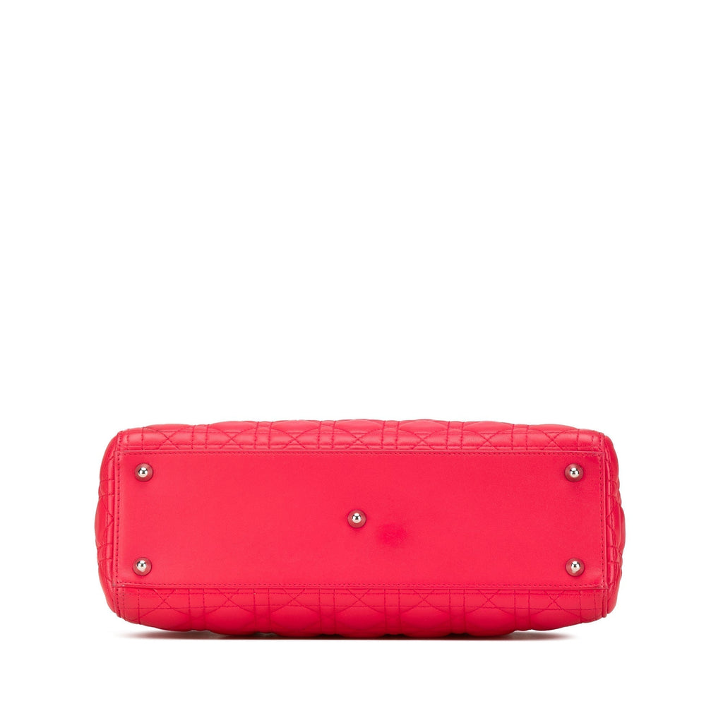 Dior Lady Dior Cannage Pink Handbag Cannage