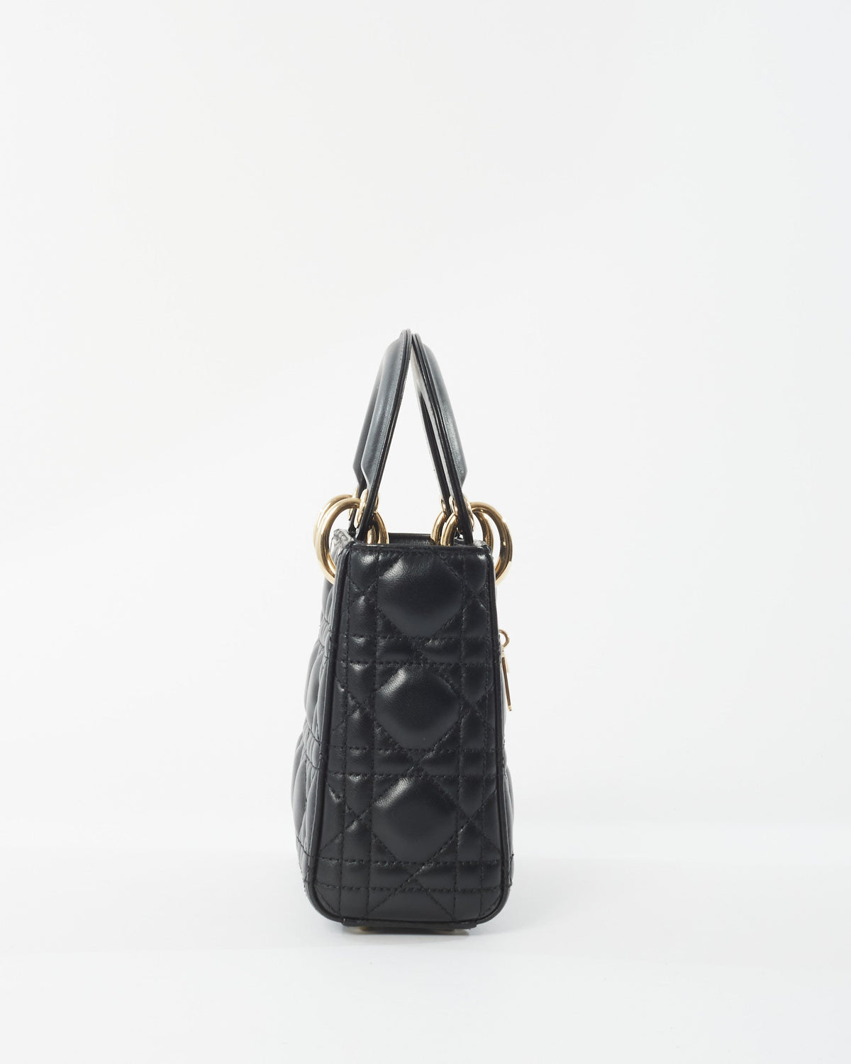 Dior Lady Dior Leather Mini Handbag
